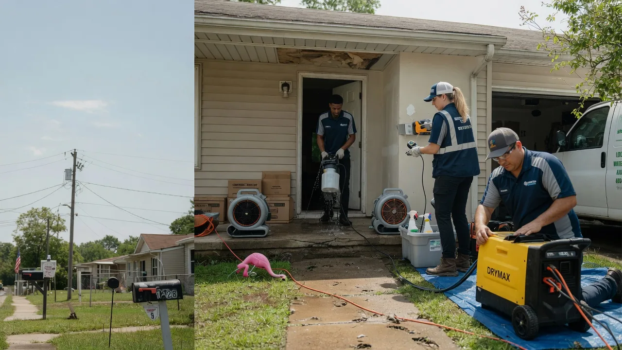 Storm Damage Water Removal in Reedsville, OH near me